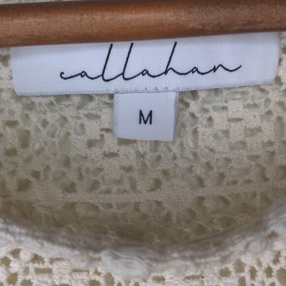 Anthropologie Callahan Boho crochet lagenlook beach top style 4158 - Picture 4 of 7